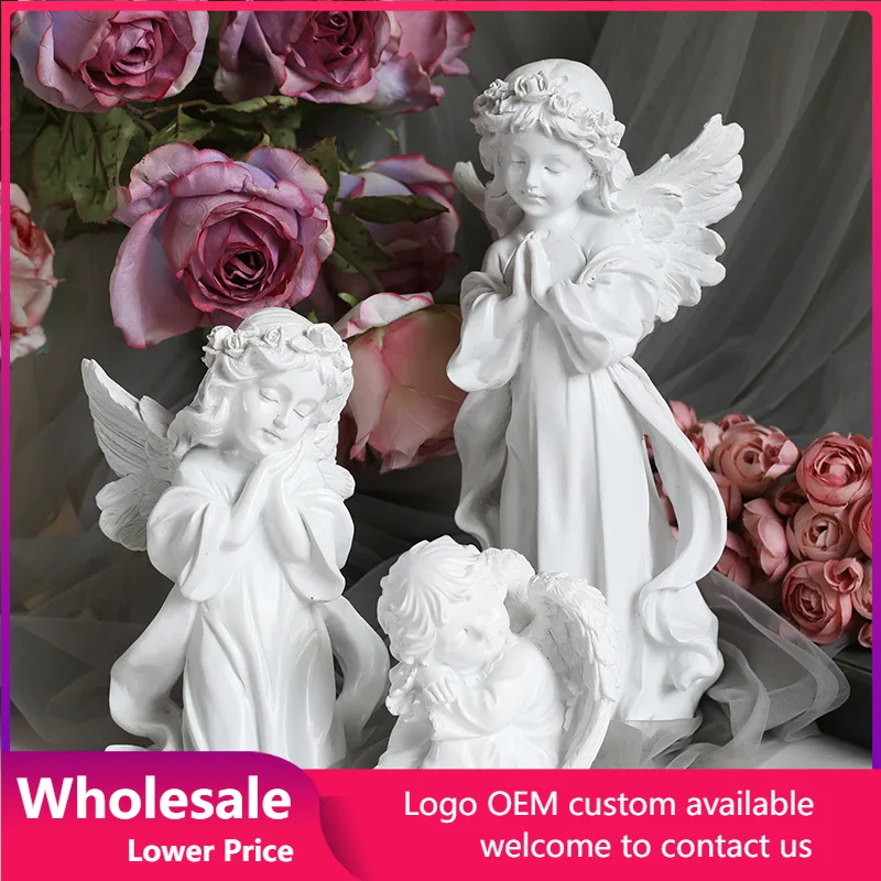 Home Decoration Ornaments Angel Statues Sculpture Figurines for Interior Living Room Office Desk Art Christmas Gifts
Home Decoration Ornaments Angel Statues Sculpture Figurines for Interior Living Room Office Desk Art Christmas Gifts