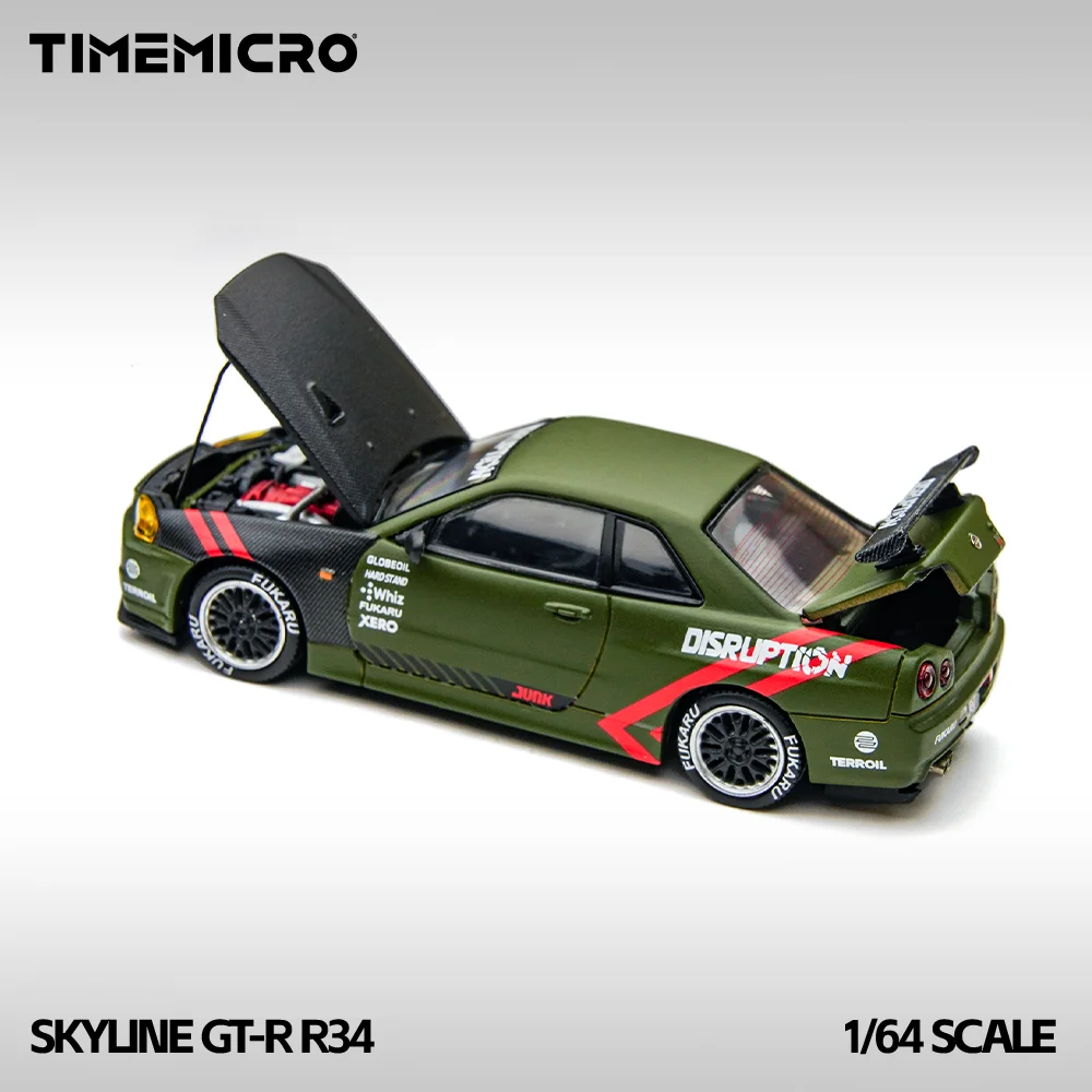 * Предварительный заказ * TIME MICRO 1:64 Skyline GT-R R34 Матовый зеленый имитация модели автомобиля из сплава для хобби и дисплея * подарок
* Предварительный заказ * TIME MICRO 1:64 Skyline GT-R R34 Матовый зеленый имитация модели автомобиля из сплава для хобби и дисплея * подарок