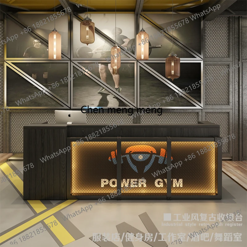 Винтажная касса Магазин одежды Стойка Железный тренажерный зал Магазин барбекю Промышленный бар Ресторан Стойка регистрации
Винтажная касса Магазин одежды Стойка Железный тренажерный зал Магазин барбекю Промышленный бар Ресторан Стойка регистрации