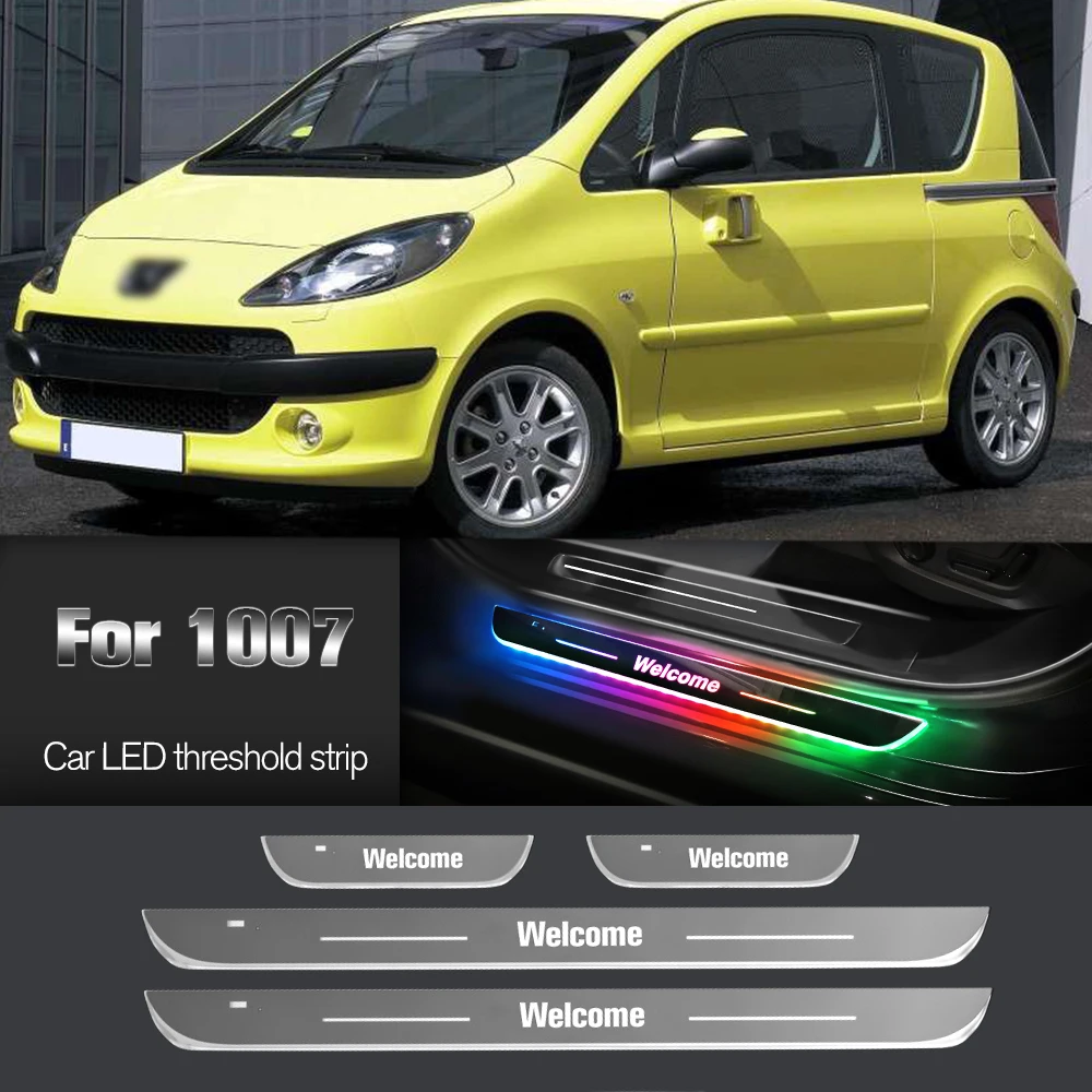 Car Door Sill Light For Peugeot 1007 2005-2011 2008 2009 2010 Customized Logo LED Welcome Threshold Pedal Lamp Accessories
Car Door Sill Light For Peugeot 1007 2005-2011 2008 2009 2010 Customized Logo LED Welcome Threshold Pedal Lamp Accessories