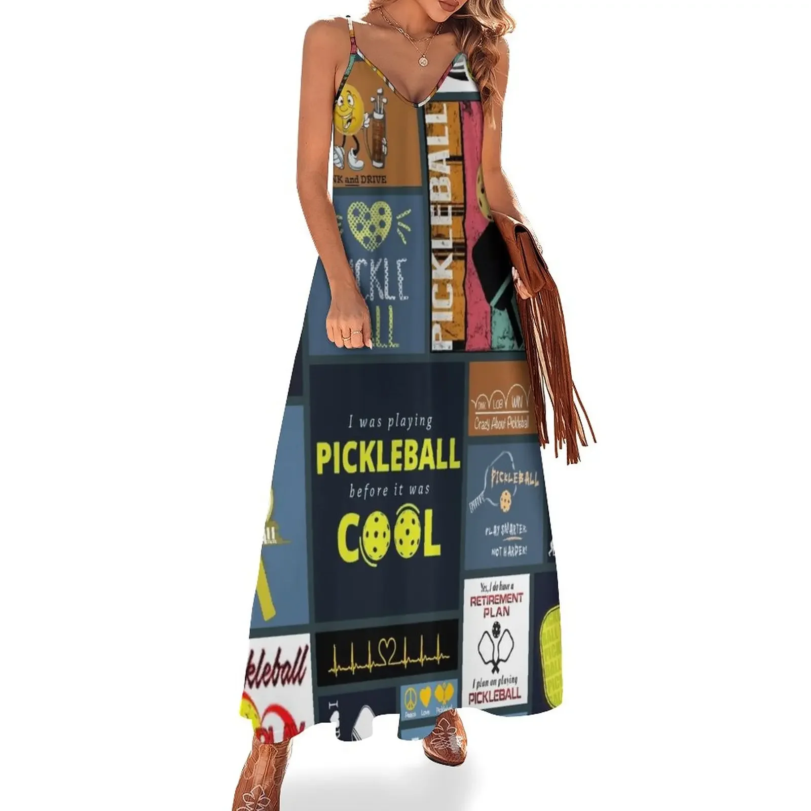 Pickleball Play With Heart Sleeveless Dress clothes for women dresses korean style long dress women
Pickleball Play With Heart Sleeveless Dress clothes for women dresses korean style long dress women