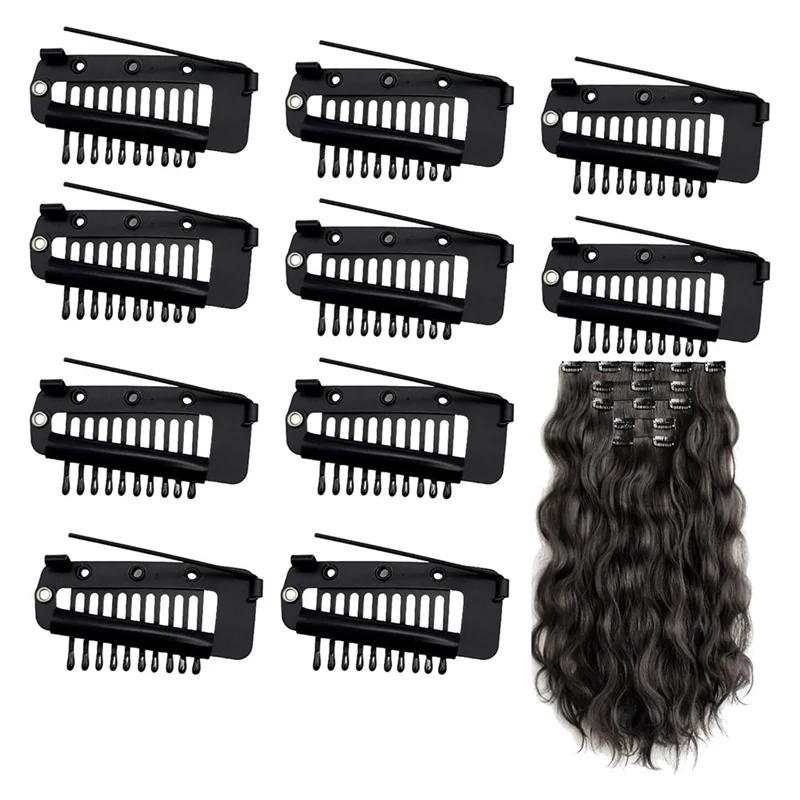 AD30-Pack of 10 Strong Chunni Clips with Safety Pin, Easy to Use with Dupatta, Hijab & Tikka Setting Black
AD30-Pack of 10 Strong Chunni Clips with Safety Pin, Easy to Use with Dupatta, Hijab & Tikka Setting Black