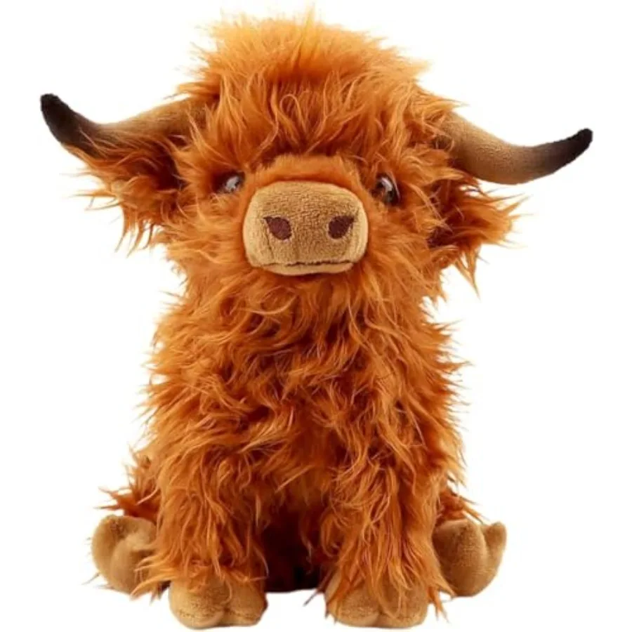 Highland Cow Stuffed Animal Toy, Cute Realistic Highland Cow Plush Toy Fluffy Farm Highland Cow Plushies Decor Gifts for Girls
Highland Cow Stuffed Animal Toy, Cute Realistic Highland Cow Plush Toy Fluffy Farm Highland Cow Plushies Decor Gifts for Girls