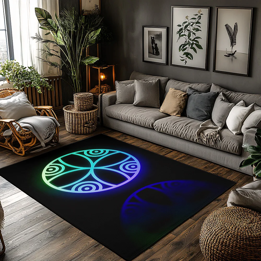 Rainbow Mandala Rug Non-Slip Floor Mat Washable Bohemian Decor Living Room Bedroom Yoga Carpet Artistic Home Accent Stylish Area
Rainbow Mandala Rug Non-Slip Floor Mat Washable Bohemian Decor Living Room Bedroom Yoga Carpet Artistic Home Accent Stylish Area
