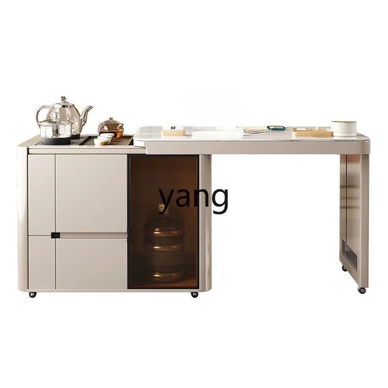 CCL simple balcony small apartment Kung Fu tea table household intelligent multi-functional telescopic mobile tea cart
CCL simple balcony small apartment Kung Fu tea table household intelligent multi-functional telescopic mobile tea cart
