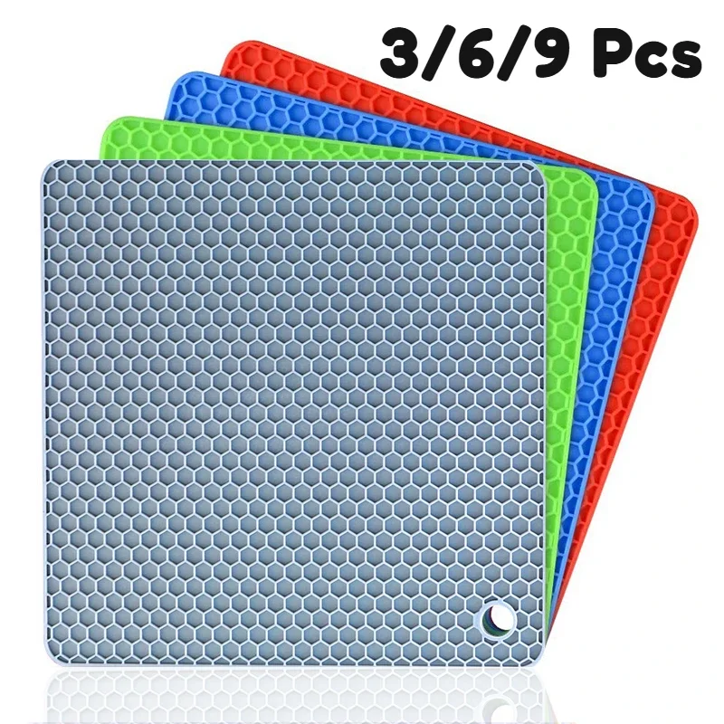 3/6/9Ps Silicone Pot Holder jar Opener spoon Rest Garlic Peeler Flexible Resistant Hot Pads dish drying kitchen accessories
3/6/9Ps Silicone Pot Holder jar Opener spoon Rest Garlic Peeler Flexible Resistant Hot Pads dish drying kitchen accessories
