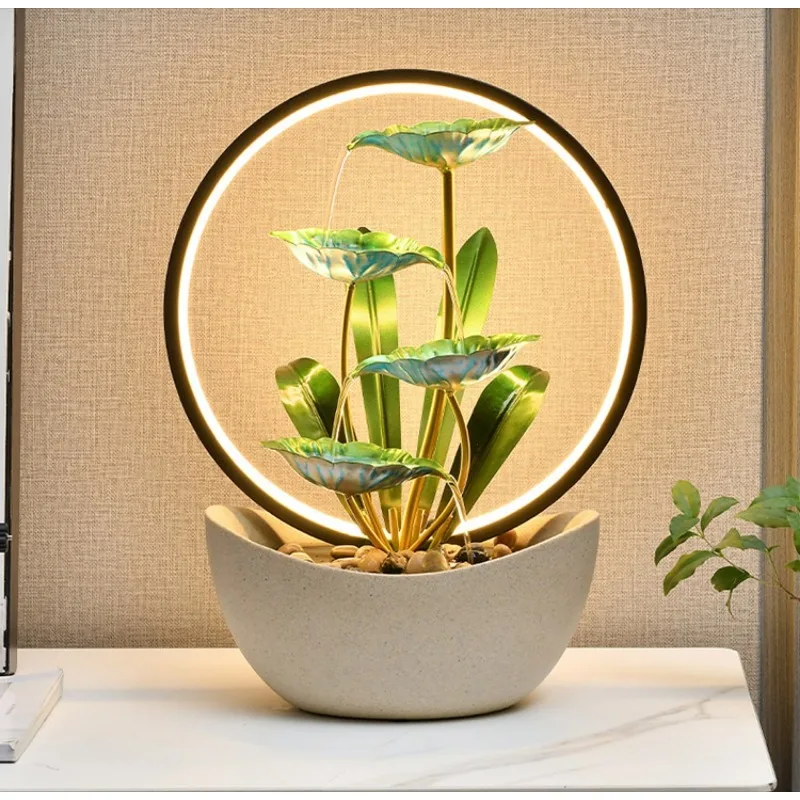 Feng Shui Wheel Simple Lucky Flowing Water Ornaments Circulating Water Living Room Porch Teahouse Desktop Decoration
Feng Shui Wheel Simple Lucky Flowing Water Ornaments Circulating Water Living Room Porch Teahouse Desktop Decoration