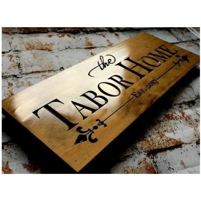 Personalized Wooden Sign Address Sign Welcome Family Cabin Established Sign : Home & Kitchen
Personalized Wooden Sign Address Sign Welcome Family Cabin Established Sign : Home & Kitchen