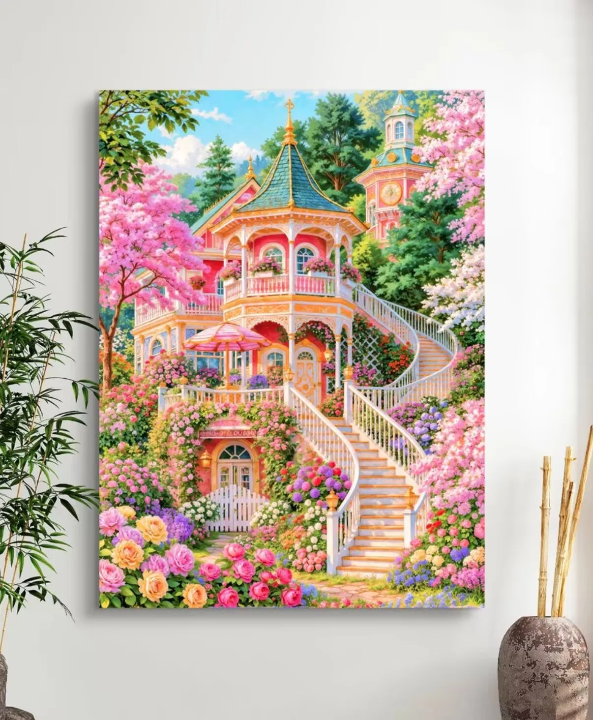 14CT 9CT 120X90CM Flowers House Needlework,DIY Printed Cross Stitch,Set For Embroidery Kit Cotton Threads 77 Colors
14CT 9CT 120X90CM Flowers House Needlework,DIY Printed Cross Stitch,Set For Embroidery Kit Cotton Threads 77 Colors
