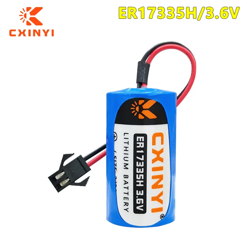 CXINYI ER17335H 3.6V lithium battery 2100mAh used for pressure gauges, temperature controllers, and measuring instruments
CXINYI ER17335H 3.6V lithium battery 2100mAh used for pressure gauges, temperature controllers, and measuring instruments