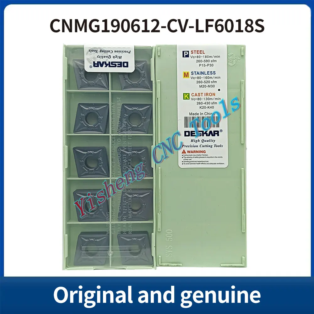 DESKAR 100% Original CNMG190612-CV CNMG190612-MS LF6018S LF9218 LF6018 indexable threading carbide insert
DESKAR 100% Original CNMG190612-CV CNMG190612-MS LF6018S LF9218 LF6018 indexable threading carbide insert