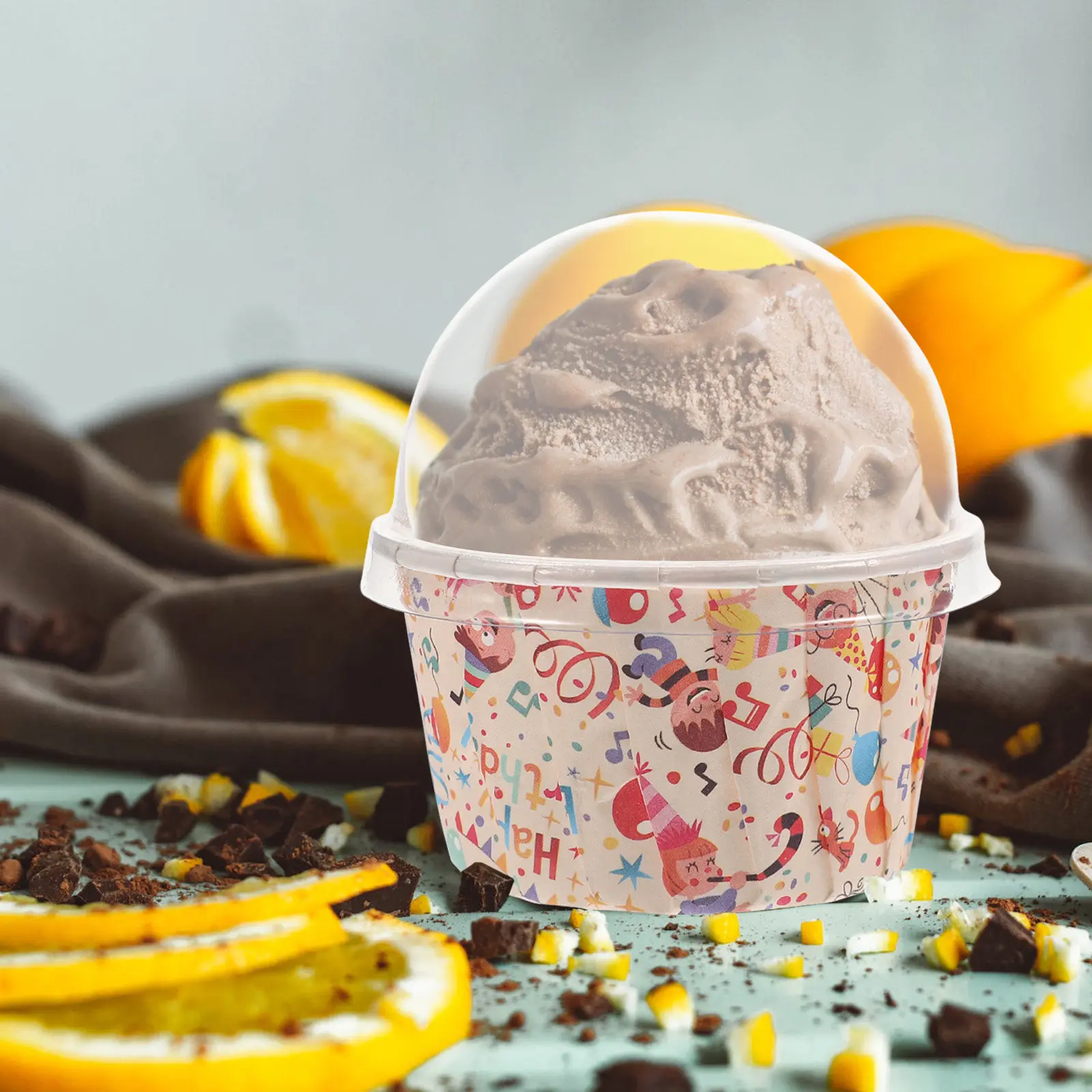 100pcs Cake Muffin Cups Transparent Lid Dessert Containers Cupcake Liners Baking Papers Mini Treats Packaging
100pcs Cake Muffin Cups Transparent Lid Dessert Containers Cupcake Liners Baking Papers Mini Treats Packaging
