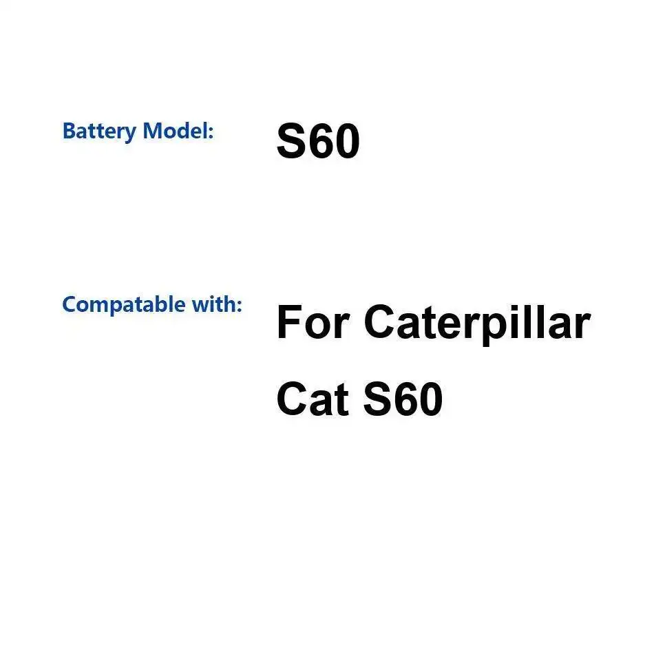 Аккумулятор для мобильного телефона большой емкости 3800 мАч для Caterpillar Cat S60, долговечный 
Аккумулятор для мобильного телефона большой емкости 3800 мАч для Caterpillar Cat S60, долговечный