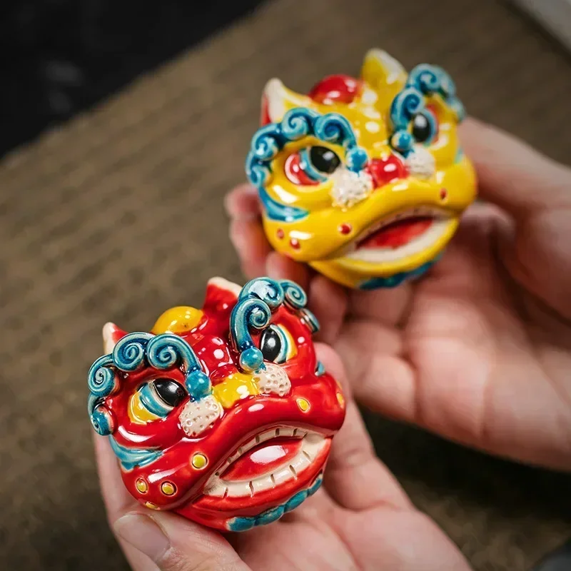Cochin Tao Rui Beast Wake Up Lion Tea Pet Ceramic Gaituo Lion Dance Ornament Home Decoration Handicraft Tea Play Accessories
Cochin Tao Rui Beast Wake Up Lion Tea Pet Ceramic Gaituo Lion Dance Ornament Home Decoration Handicraft Tea Play Accessories