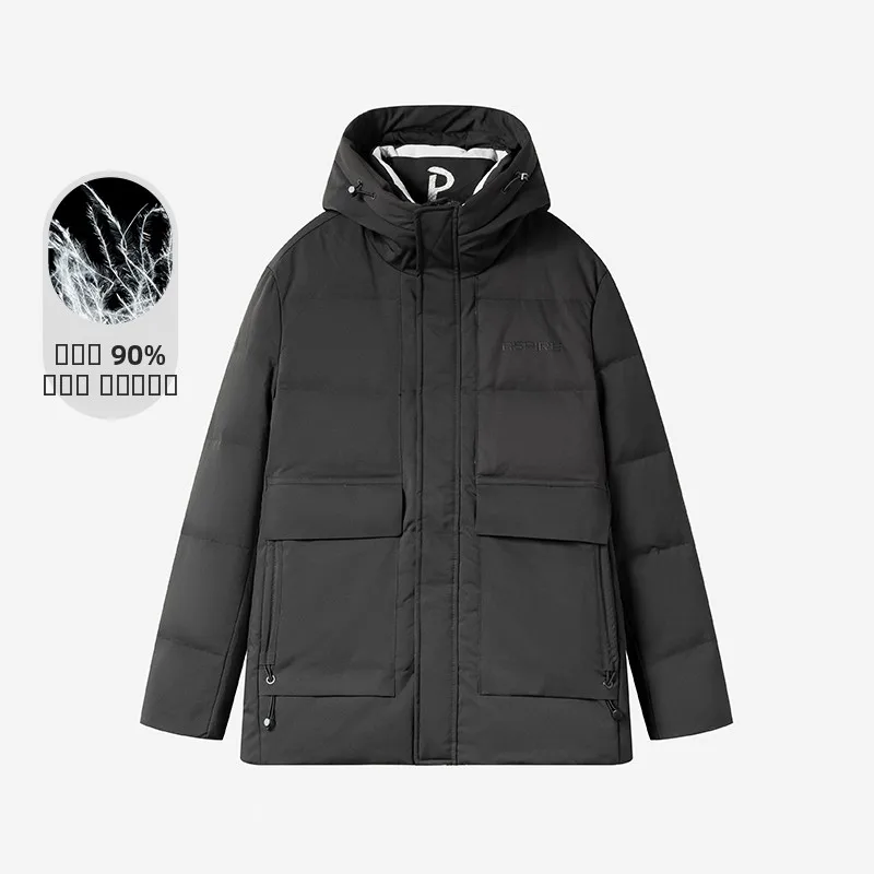 Модная универсальная мужская зимняя теплая куртка с капюшоном, коллекция Весна 2025, молодежный тренд, длинный рукав
Модная универсальная мужская зимняя теплая куртка с капюшоном, коллекция Весна 2025, молодежный тренд, длинный рукав