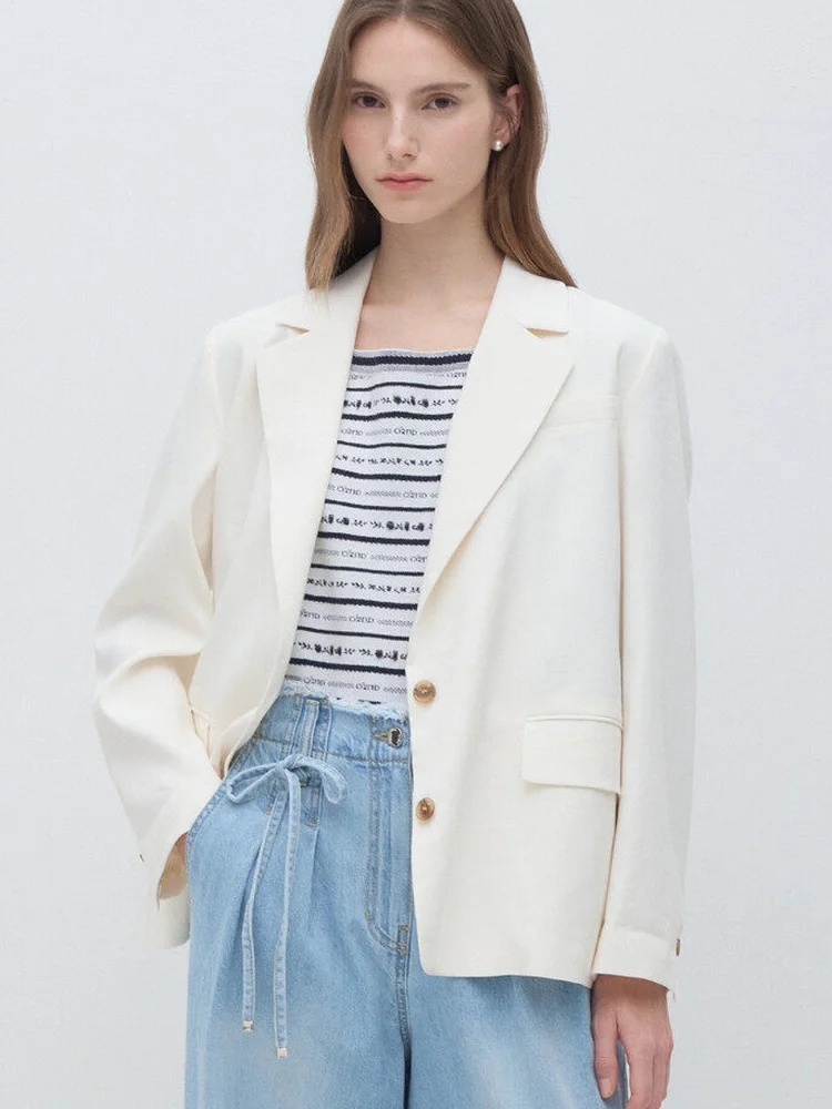 Summer New Soft Skin-friendly Korean Style Suit Jacket Back Slit Button Simple Casual Loose Fit Long Sleeve Commute Business ...
Summer New Soft Skin-friendly Korean Style Suit Jacket Back Slit Button Simple Casual Loose Fit Long Sleeve Commute Business ...