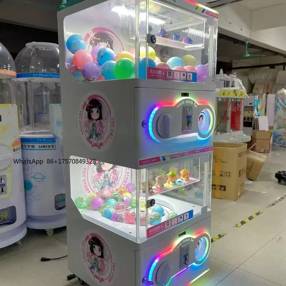 Wholesale coin-operated double-layer capsu toy machine Self-service toy game capsu machine
Wholesale coin-operated double-layer capsu toy machine Self-service toy game capsu machine