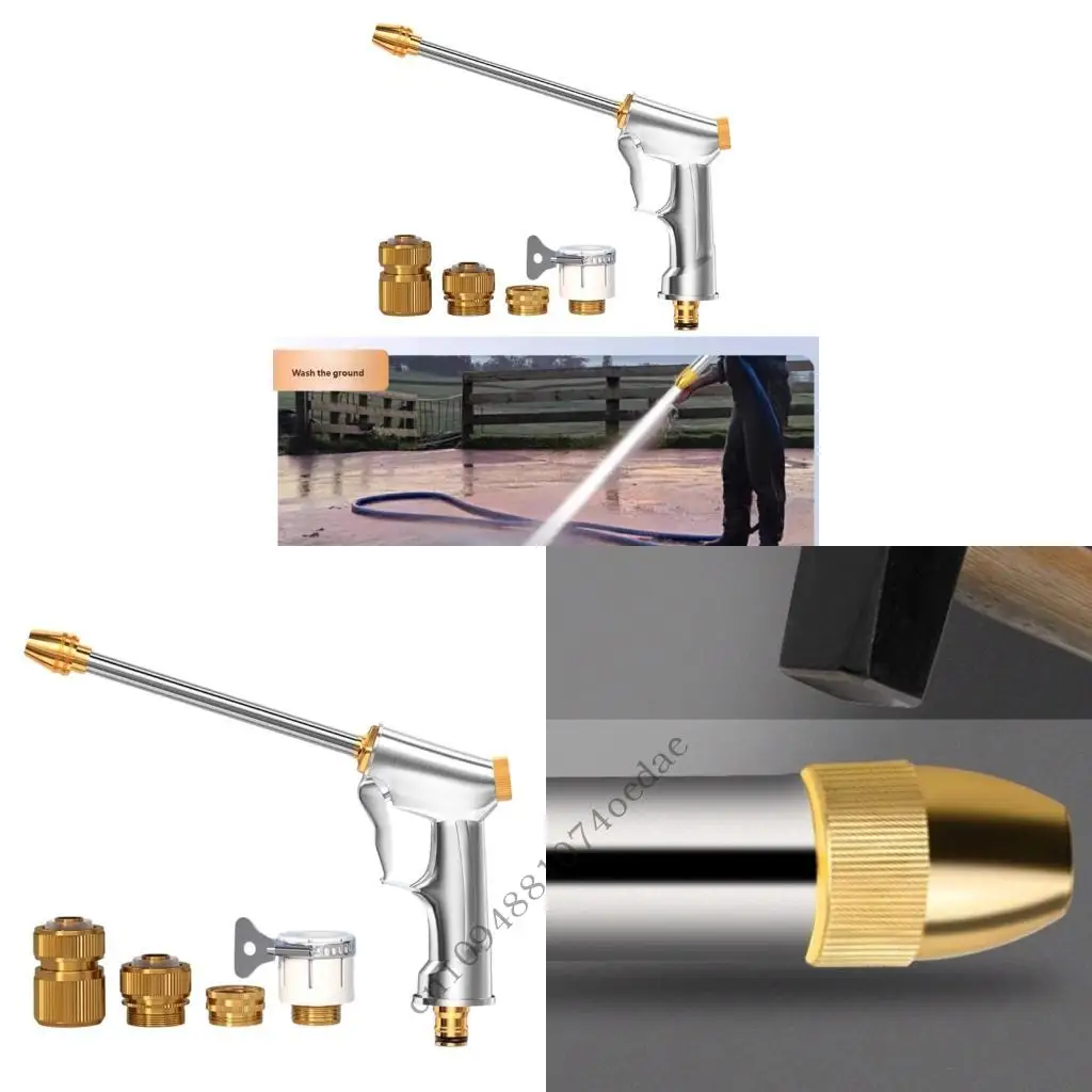Professional Vehicle Wash Sprayer Car Wash Cleaning Water Sprayer Lances Replacement Guns with 4Pcs Connector
Professional Vehicle Wash Sprayer Car Wash Cleaning Water Sprayer Lances Replacement Guns with 4Pcs Connector