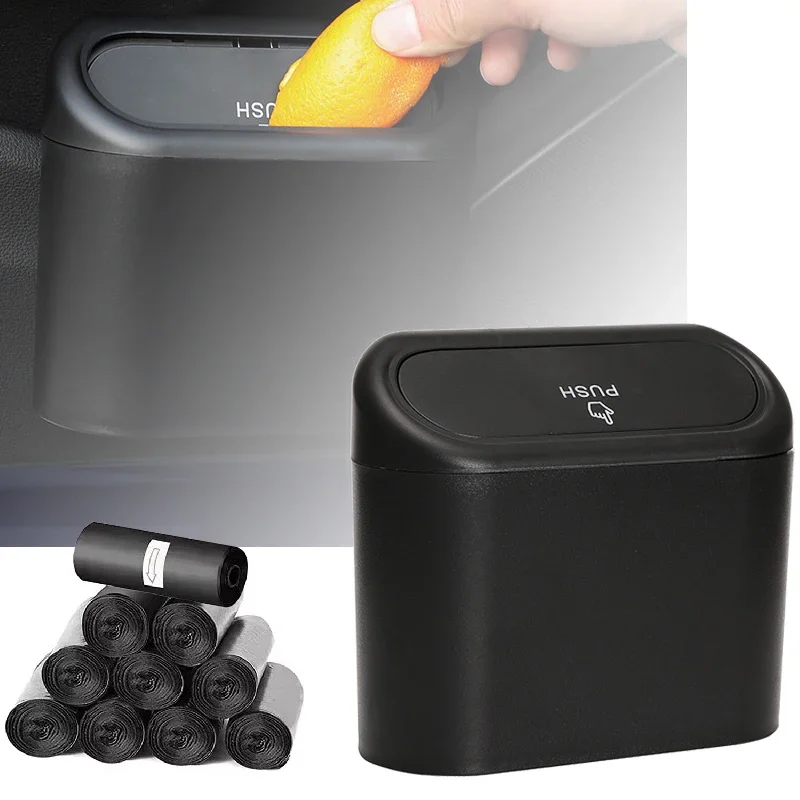 1/2/3Pcs Car Trash Can (with Lid) Contains 60 (300) Garbage Bags, Small Car Trash Can, Leak-proof Mini Car Accessories 자동차 쓰레기통
1/2/3Pcs Car Trash Can (with Lid) Contains 60 (300) Garbage Bags, Small Car Trash Can, Leak-proof Mini Car Accessories 자동차 쓰레기통