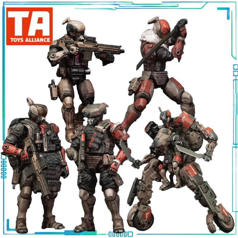 TOYS ALLIANCE Оригинальная серия «Война кислотного дождя»: Красный воин-призрак, Красный ворон, Антихимический странник — готовая коллекционная модель
TOYS ALLIANCE Оригинальная серия «Война кислотного дождя»: Красный воин-призрак, Красный ворон, Антихимический странник — готовая коллекционная модель