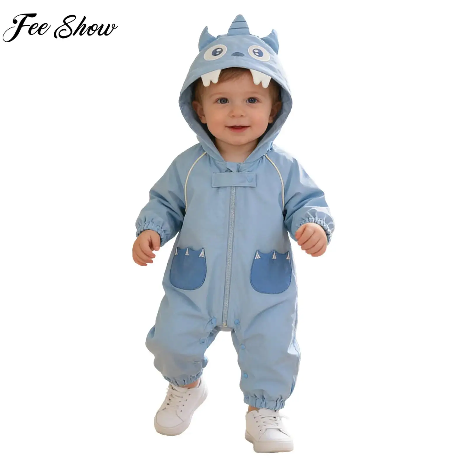 Детский комбинезон с капюшоном для мальчиков и девочек, для снега и дождя, с длинными рукавами, на пуговицах и молнии, водонепроницаемый, для повседневной носки и вечеринок в честь Хэллоуина
Детский комбинезон с капюшоном для мальчиков и девочек, для снега и дождя, с длинными рукавами, на пуговицах и молнии, водонепроницаемый, для повседневной носки и вечеринок в честь Хэллоуина