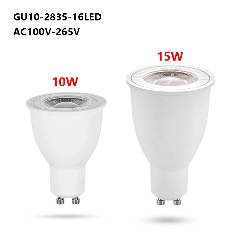 10PCS 4000K GU10 10W 15W 110V 220V High Bright LED Light Bulbs SMD 2835 warm/cool white 1PCS
10PCS 4000K GU10 10W 15W 110V 220V High Bright LED Light Bulbs SMD 2835 warm/cool white 1PCS
