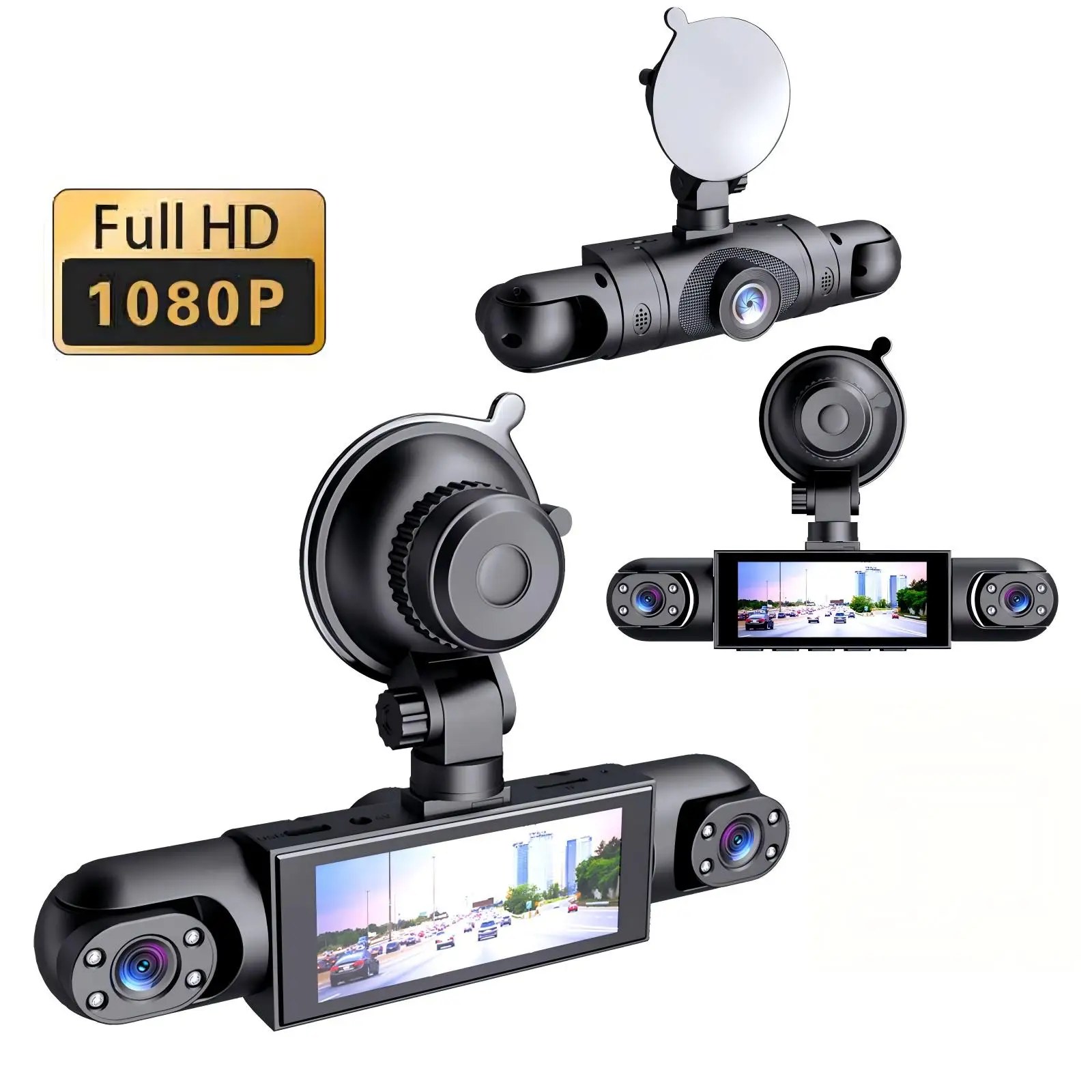 1080P 4-channel DVR Camera High-definition Display Night Vision G Sensor Option App Control Mobile Monitoring
1080P 4-channel DVR Camera High-definition Display Night Vision G Sensor Option App Control Mobile Monitoring