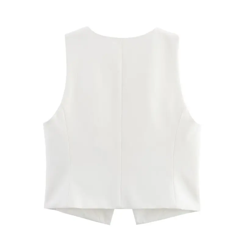 Весна 2025 г., женский модный жилет, майка с v-образным вырезом, длинные брюки с одним кеттом, новое поступление, комплект Ele Sle
Весна 2025 г., женский модный жилет, майка с v-образным вырезом, длинные брюки с одним кеттом, новое поступление, комплект Ele Sle