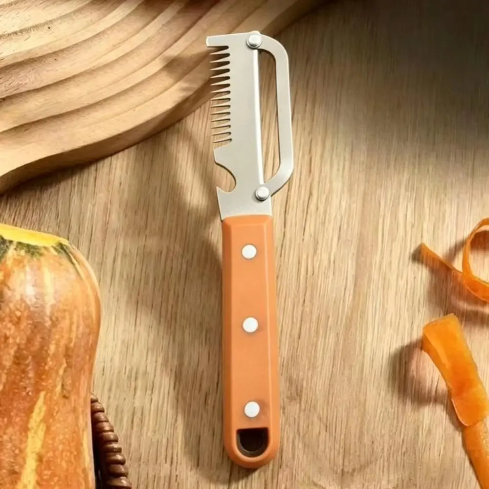 Multifunctional Vegetable Peeler Double Comb Tooth Portable Stainless Steel Onion Peeling with Bottle Opener&Grater Peeling Tool
Multifunctional Vegetable Peeler Double Comb Tooth Portable Stainless Steel Onion Peeling with Bottle Opener&Grater Peeling Tool
