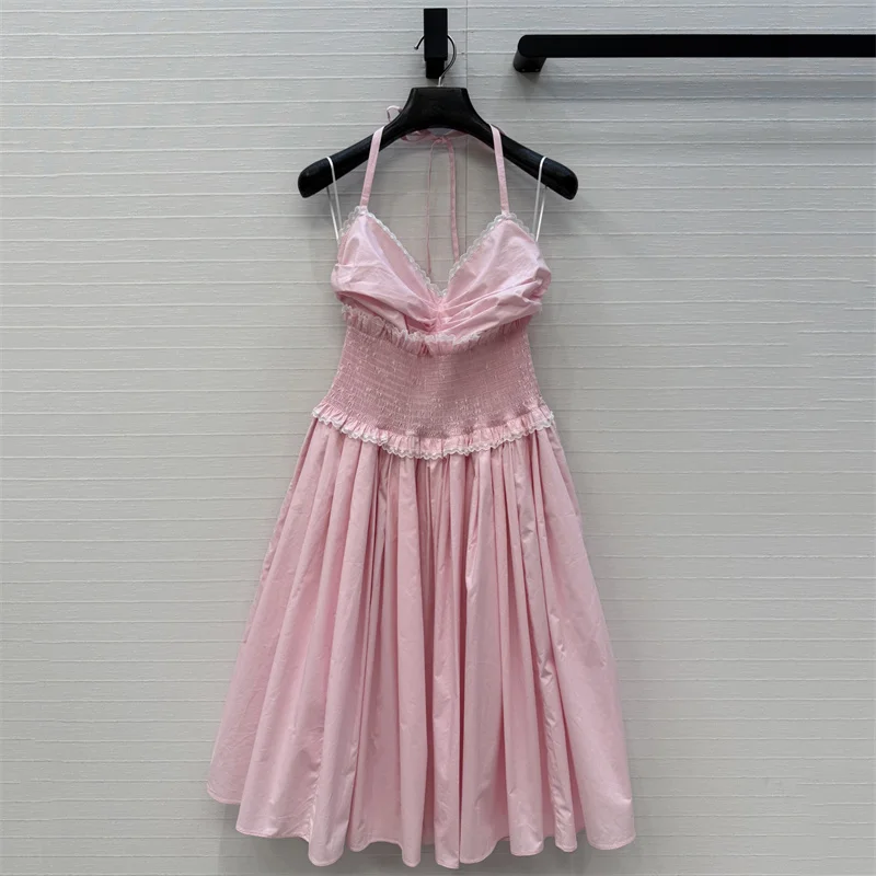 Women's dress New lace patchwork mini dress for summer 2026 waist cinching slim fit sleeveless short dress Elegant party dresses
Women's dress New lace patchwork mini dress for summer 2026 waist cinching slim fit sleeveless short dress Elegant party dresses