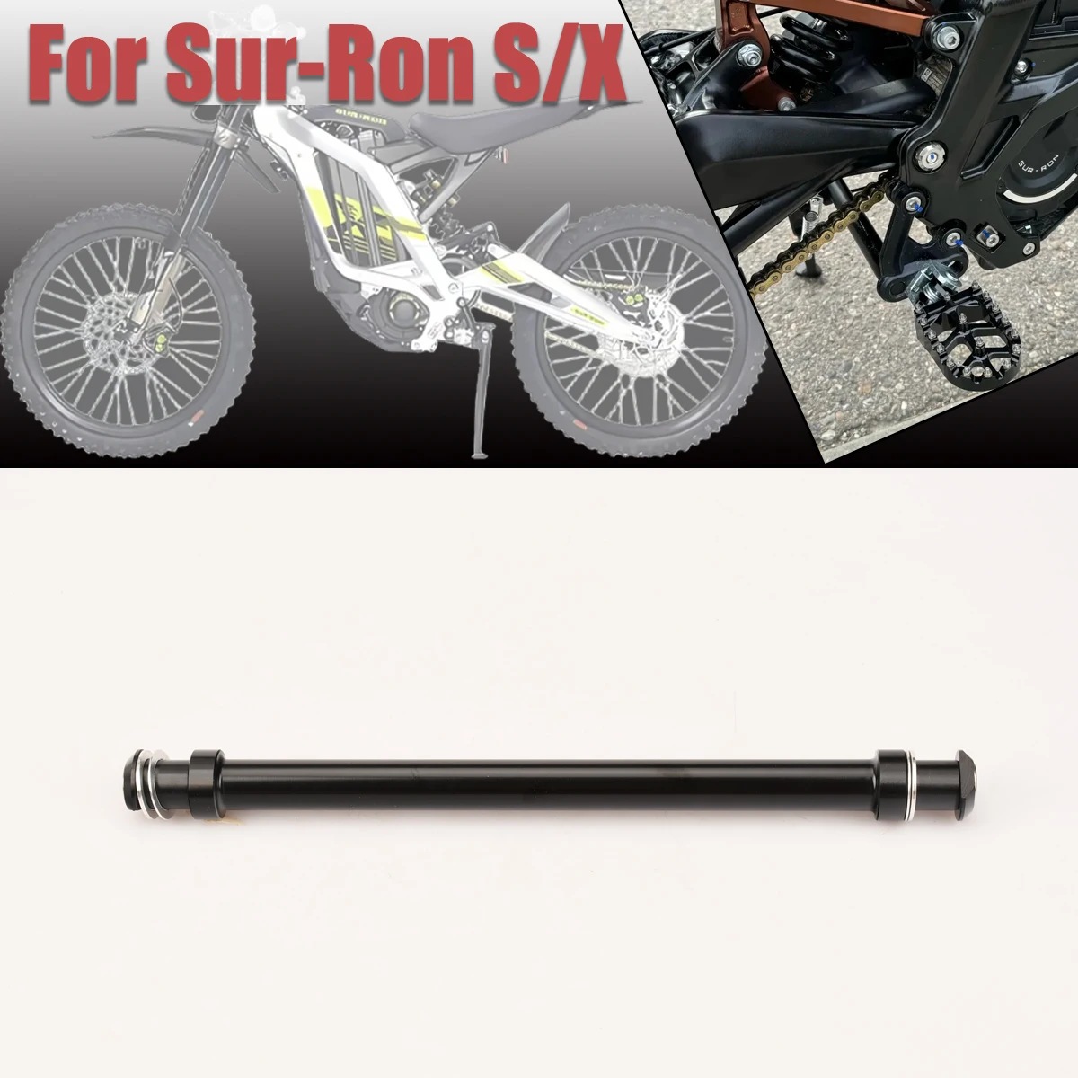 Electric Off-Road Motorcycle Foot Pegs Support Brace For Sur Ron Light Bee X S For Segway X160 X260 Motorcycle Parts
Electric Off-Road Motorcycle Foot Pegs Support Brace For Sur Ron Light Bee X S For Segway X160 X260 Motorcycle Parts
