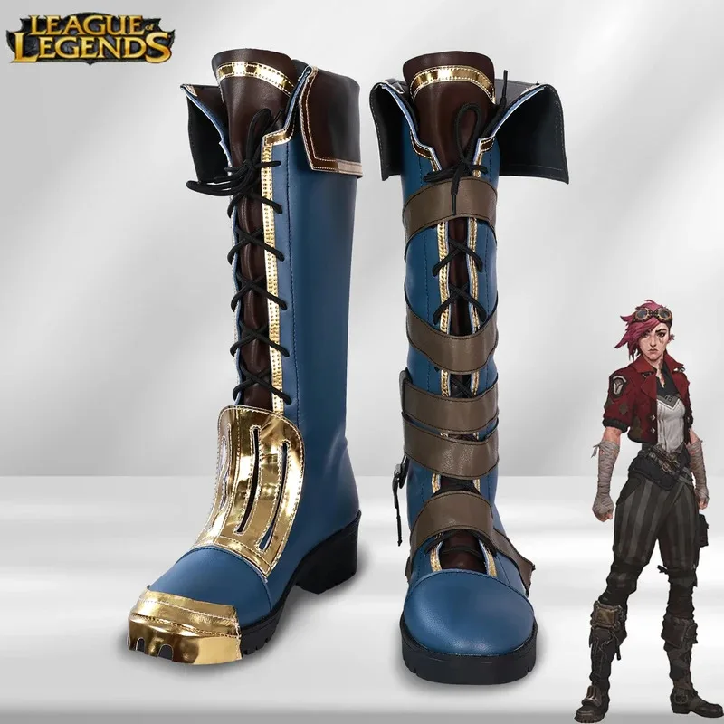 Game League of Legends Arcane Violet Cosplay Costume Shoes Long Boots Halloween Party Props Accessories for Men Women Comic Con
Game League of Legends Arcane Violet Cosplay Costume Shoes Long Boots Halloween Party Props Accessories for Men Women Comic Con