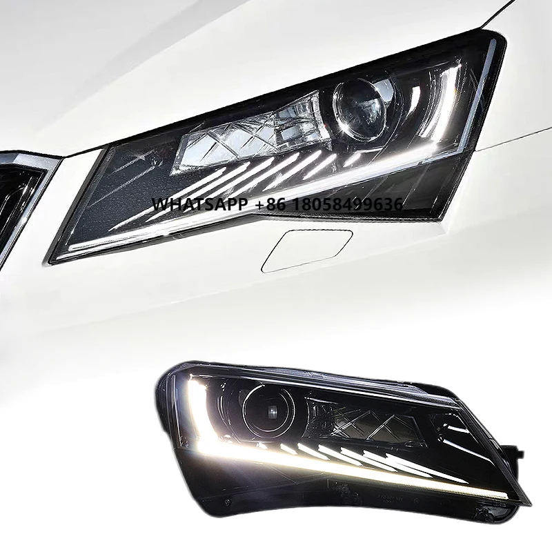 Skoda Superb Head Lamp Upgrade LED Head Light New Front Light Accessories for Skoda Superb Headlight 2016-2018 Auto Accessories
Skoda Superb Head Lamp Upgrade LED Head Light New Front Light Accessories for Skoda Superb Headlight 2016-2018 Auto Accessories