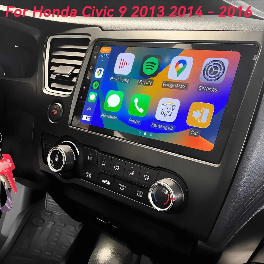 Автомагнитола Android 16 Carplay Auto для Honda Civic 9 2013-2016, видеоплеер, мультимедиа, DSP, GPS, стерео, 5G WIFI
Автомагнитола Android 16 Carplay Auto для Honda Civic 9 2013-2016, видеоплеер, мультимедиа, DSP, GPS, стерео, 5G WIFI
