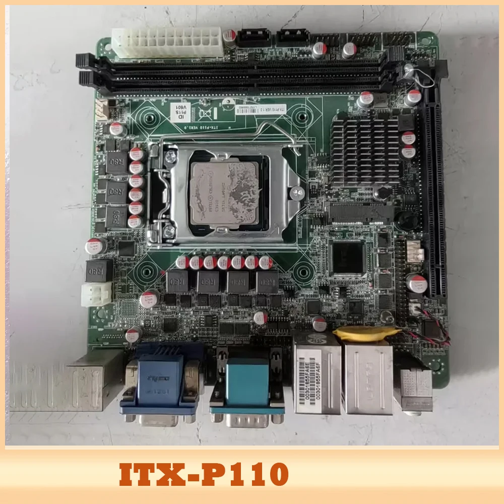 Original Industrial Control Motherboard ITX-P110 VER:1.0
Original Industrial Control Motherboard ITX-P110 VER:1.0