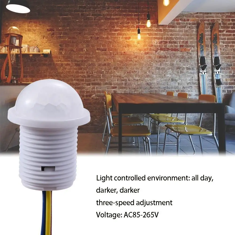 Умный датчик движения с широким диапазоном совместимости напряжений, технология двойного обнаружения, регулируемая чувствительность, встроенный датчик движения
Умный датчик движения с широким диапазоном совместимости напряжений, технология двойного обнаружения, регулируемая чувствительность, встроенный датчик движения