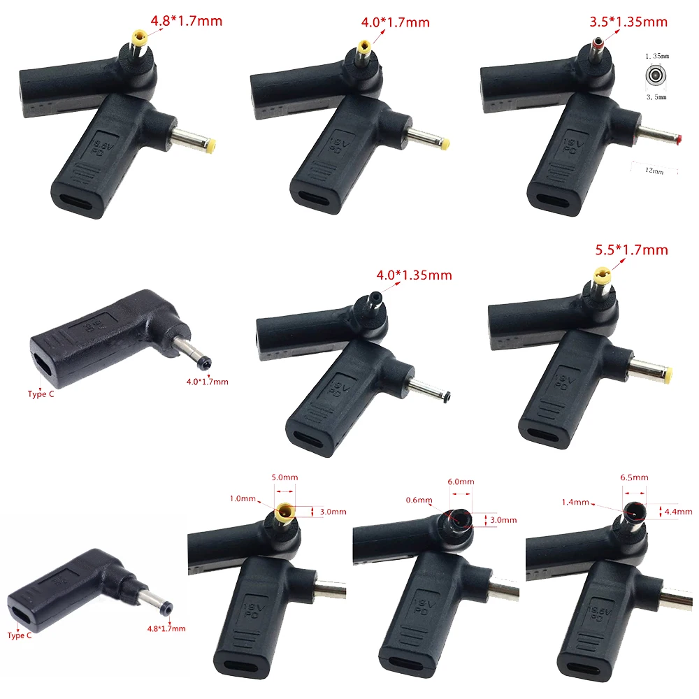1PCS Laptop Triggers PD Conversion Decoy 3.5*1.35/4.0*1.35/4.0*1.7/4.8*1.7/6.0*3.0*0.6/6.5*1.4*4.4mm DC Interface Type-C Adapter
1PCS Laptop Triggers PD Conversion Decoy 3.5*1.35/4.0*1.35/4.0*1.7/4.8*1.7/6.0*3.0*0.6/6.5*1.4*4.4mm DC Interface Type-C Adapter