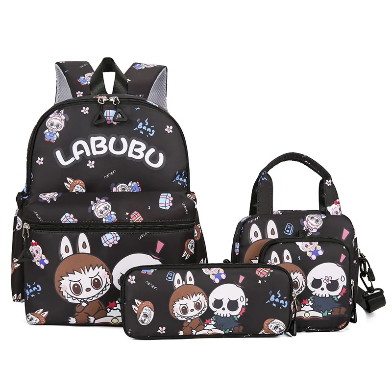 Girl Boy Shoulder Bag LABUBU Children Schoolbag Kindergarten backpack Pencil case Coin Purse 4PCS Set Cute Cartoon Messenger Bag
Girl Boy Shoulder Bag LABUBU Children Schoolbag Kindergarten backpack Pencil case Coin Purse 4PCS Set Cute Cartoon Messenger Bag