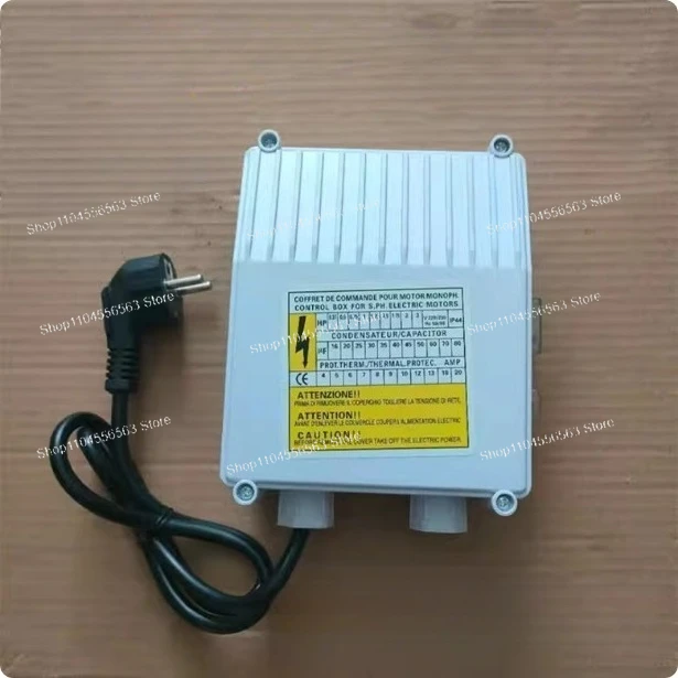 Stainless Steel Submersible Pump Control Box with External Capacitor, 0.37-2.2kw Power Controller for Deep Well Pumps
Stainless Steel Submersible Pump Control Box with External Capacitor, 0.37-2.2kw Power Controller for Deep Well Pumps