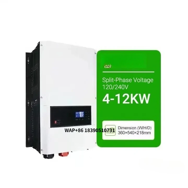 US Stock Best Price SPF 12000t DVM Solar Hybrid Inverter 120/240v off Grid Single Lithium Battery Split
US Stock Best Price SPF 12000t DVM Solar Hybrid Inverter 120/240v off Grid Single Lithium Battery Split