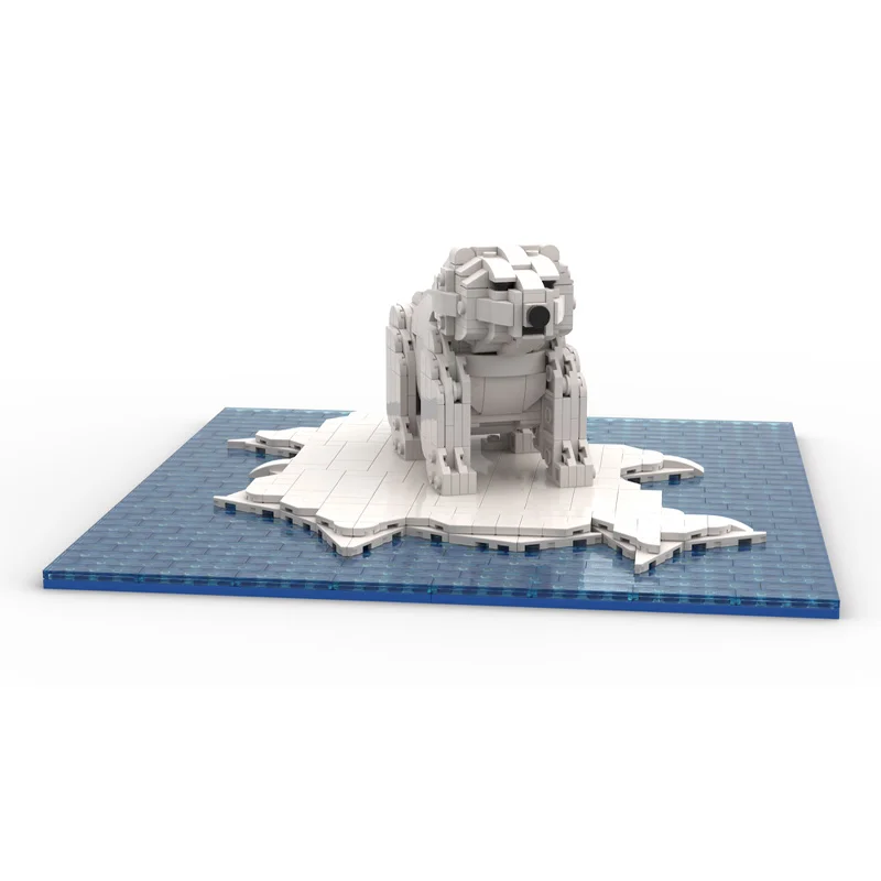 776pcs MOC Polar Bear On An Ice Floe Town Arctic Model Building Blocks Christmas Gift Architecture Toys Creative Idea Education
776pcs MOC Polar Bear On An Ice Floe Town Arctic Model Building Blocks Christmas Gift Architecture Toys Creative Idea Education