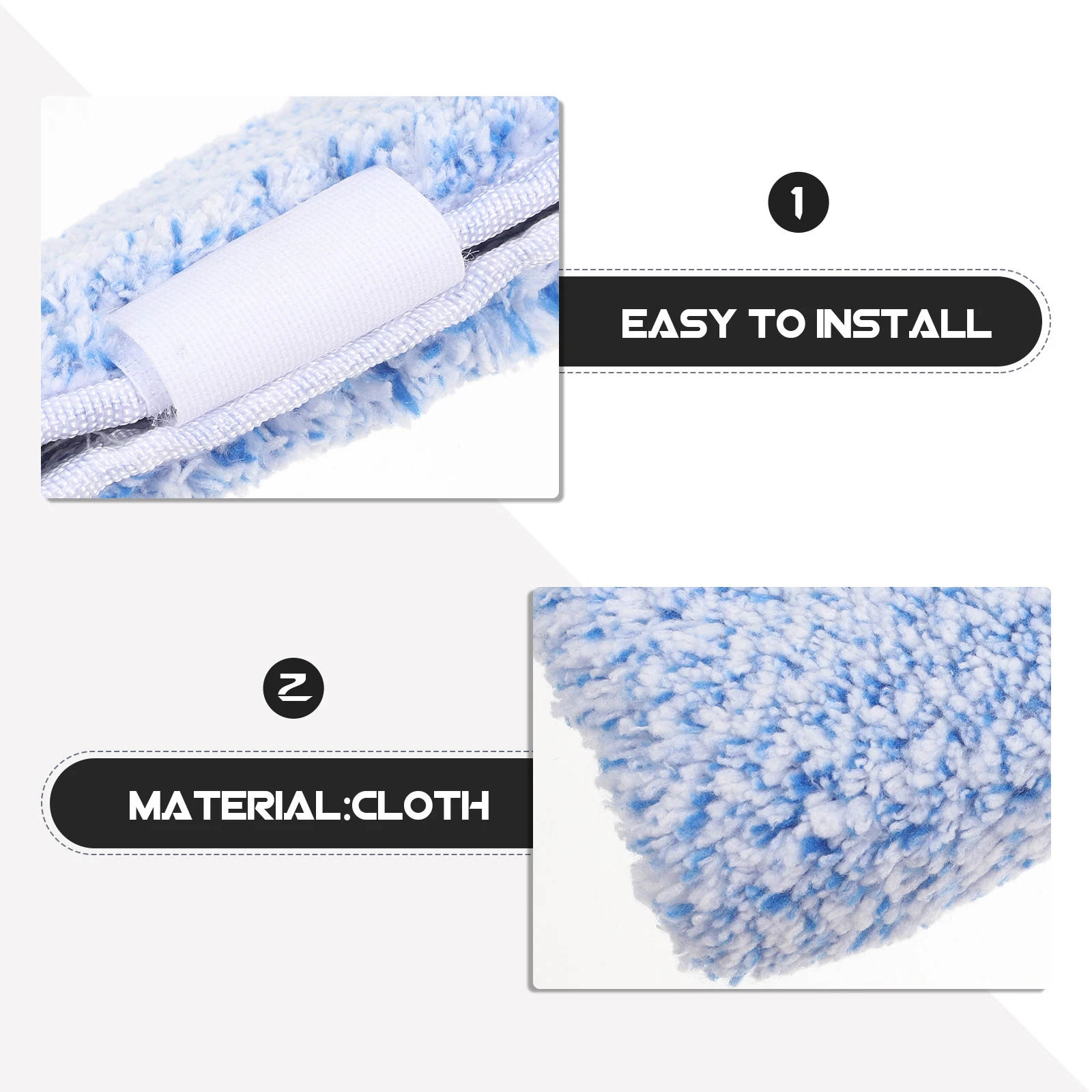 Glass Cleaning Tool Replacement Head Window Cleaning Cloth Replacement Microfiber Refill Pads For Window Cleaning Reusable
Glass Cleaning Tool Replacement Head Window Cleaning Cloth Replacement Microfiber Refill Pads For Window Cleaning Reusable