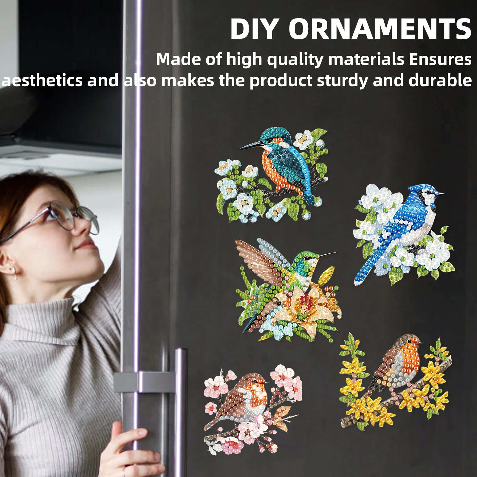 20Pcs Animal DIY Diamond Art Fridge Magnet Refrigerator Sticker Magnetic Diamond Art Decor for Adults DIY Home Decors
20Pcs Animal DIY Diamond Art Fridge Magnet Refrigerator Sticker Magnetic Diamond Art Decor for Adults DIY Home Decors