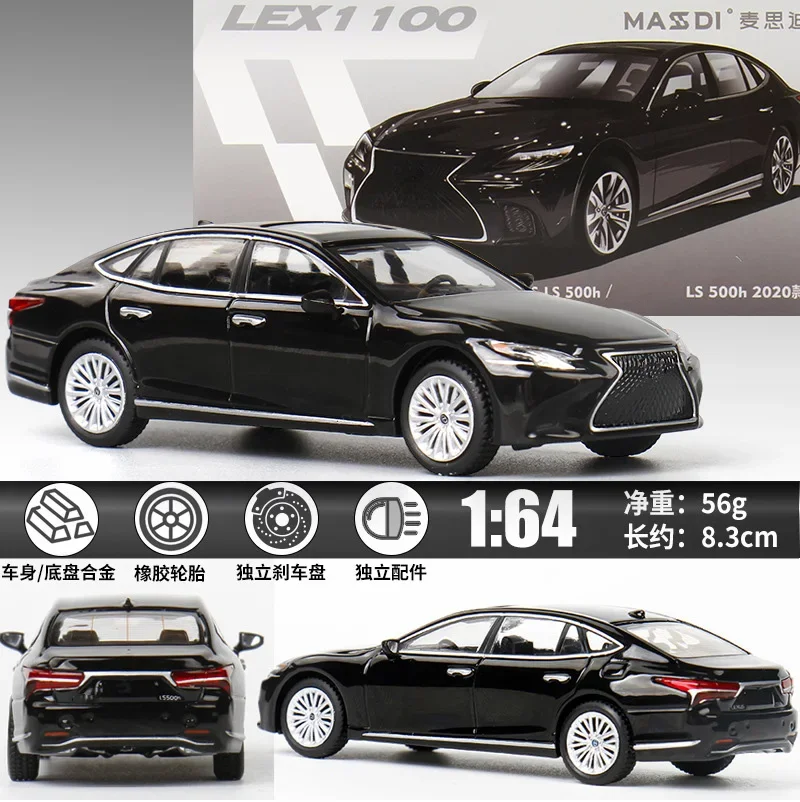 MASDI 1:64 LS 500h 2020 black Diecast Model Car
MASDI 1:64 LS 500h 2020 black Diecast Model Car