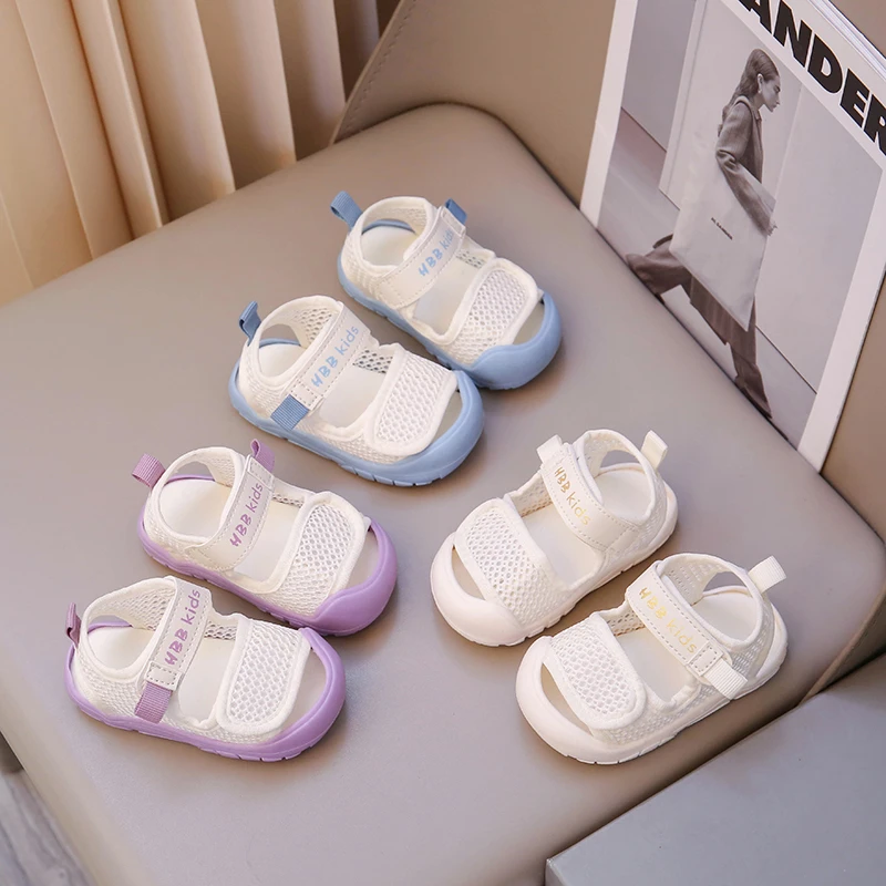 Baby Sandals Soft Sole Anti-Slip Comfortable Walking Shoes for Toddler 2025 Summer New Boys Girls Beach Shoes Cute Candy Color
Baby Sandals Soft Sole Anti-Slip Comfortable Walking Shoes for Toddler 2025 Summer New Boys Girls Beach Shoes Cute Candy Color