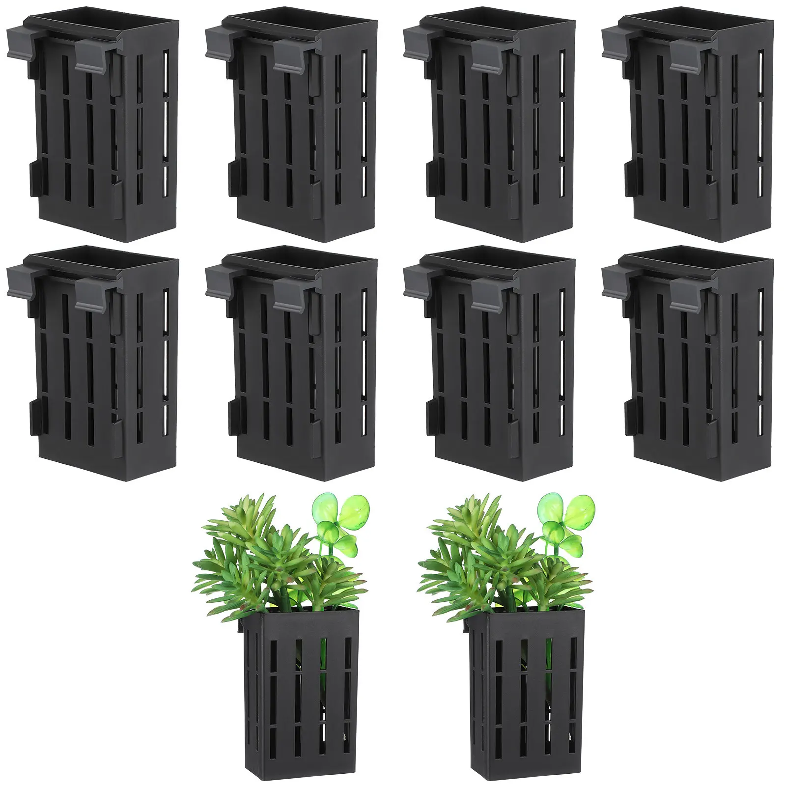 10Pcs Hanging Aquarium Plant Basket Slotted Fish Tank Wall Planter Cup Aquatic Plant Pot Holder Fish Tank Accessories
10Pcs Hanging Aquarium Plant Basket Slotted Fish Tank Wall Planter Cup Aquatic Plant Pot Holder Fish Tank Accessories