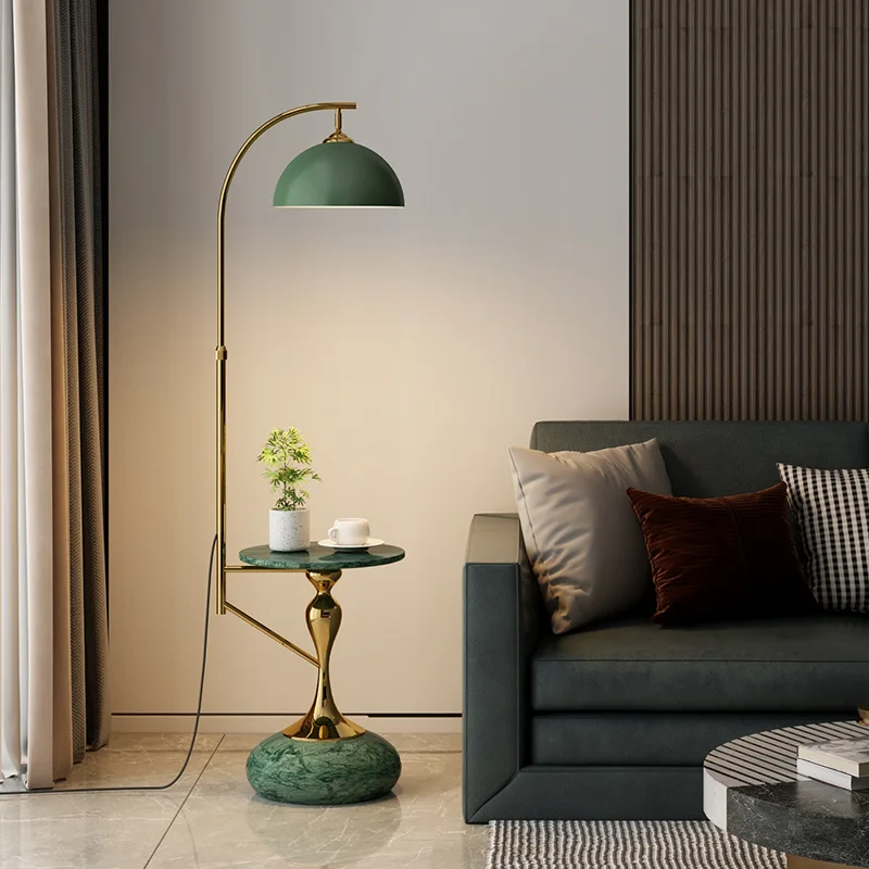 Cream Style Several Marble Floor Lamps Foyer Sofasides Bedroom Bedsides Storage Rack Atmosphere Multi-functional Vertical Lights
Cream Style Several Marble Floor Lamps Foyer Sofasides Bedroom Bedsides Storage Rack Atmosphere Multi-functional Vertical Lights