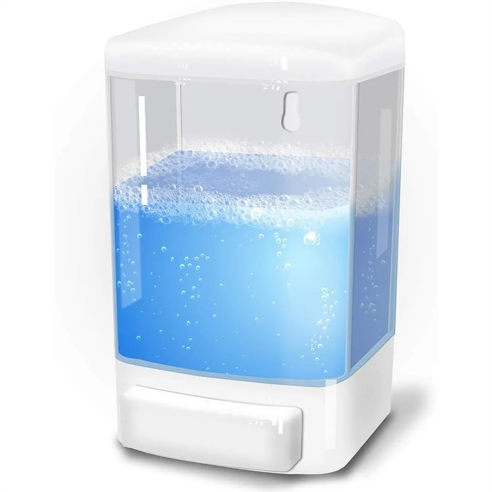 Manual Soap Dispenser Wall Mount 33.8oz Commercial Hand Sanitizer Dispenser for Bathroom Kitchen Restaurant School
Manual Soap Dispenser Wall Mount 33.8oz Commercial Hand Sanitizer Dispenser for Bathroom Kitchen Restaurant School