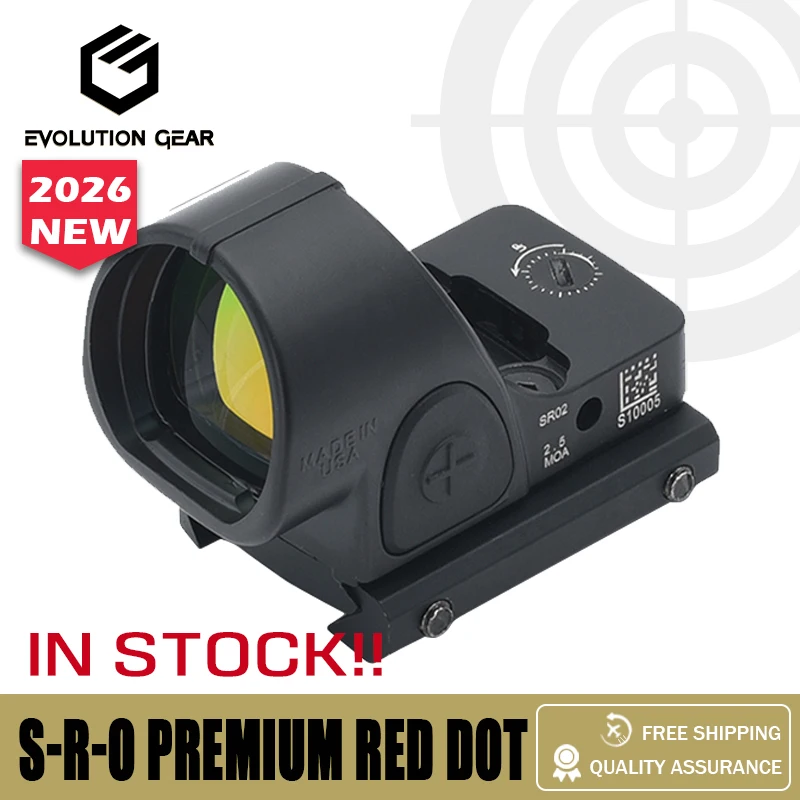 Evolution Gear Premium Metal S-R-O Red Dot Scope Sight Collimator for Reflex Sight Scope 20mm Tactical Hunting
Evolution Gear Premium Metal S-R-O Red Dot Scope Sight Collimator for Reflex Sight Scope 20mm Tactical Hunting