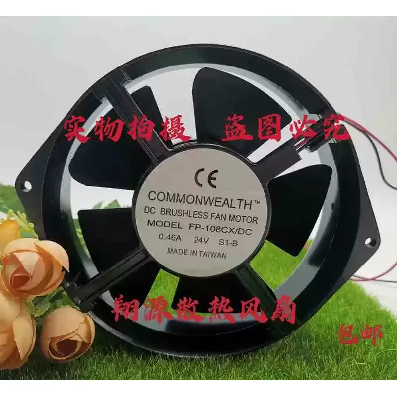 Axial Flow Fan for Taiwan Sanxie FP-108CX DC S1-B 24V 220V Inverter Cooling Fan
Axial Flow Fan for Taiwan Sanxie FP-108CX DC S1-B 24V 220V Inverter Cooling Fan